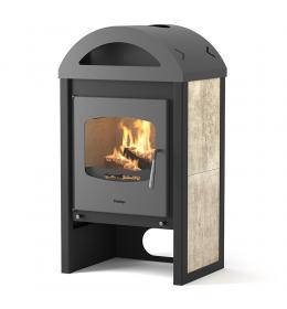 Krbová kamna HS Flamingo MELAND bělený dub