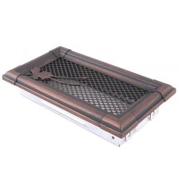 Krbová mřížka 10x20cm RETRO měděná patina