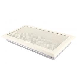 Krbová mřížka 16x32cm krémový brokát