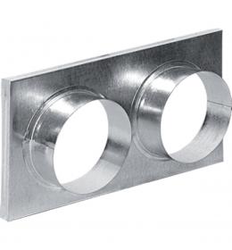 Redukce do mřížky, dvojitá KRATKI 17x30cm 100 mm