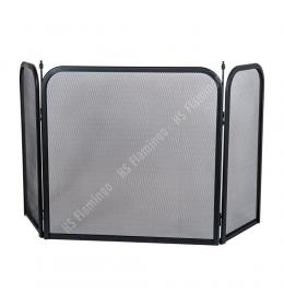 Krbový paravan 100x50cm černý 21024352