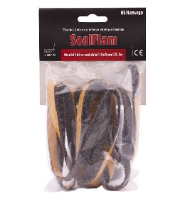 Těsnící šňůra pod sklo 10x3, 2,5m