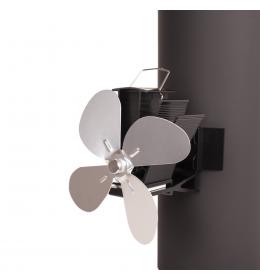 Ventilátor na kouřovod FLAMINGO čtyřlopatkový magnetický, stříbrný