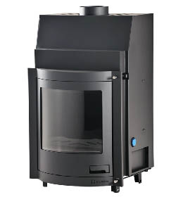 Krbová vložka HS Flamingo AQUAFLAM PANORAMA 17 s výměníkem a manuální regulací