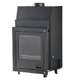 Krbová vložka HS Flamingo AQUAFLAM 17 s výměníkem a manuální regulací