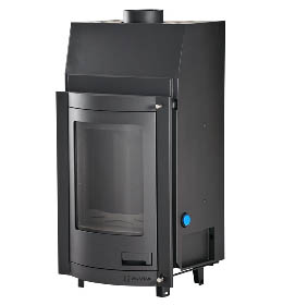 Krbová vložka HS Flamingo AQUAFLAM PANORAMA 12 s výměníkem a manuální regulací