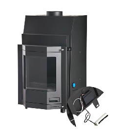 Krbová vložka HS Flamingo AQUAFLAM PRIZMAT 17 s výměníkem a základní regulací