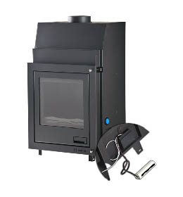 Krbová vložka HS Flamingo AQUAFLAM 17 s výměníkem a základní regulací