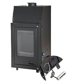 Krbová vložka HS Flamingo AQUAFLAM 7 s výměníkem a základní regulací