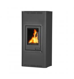 Krbová kamna HS Flamingo AQUAFLAM 12 s výměníkem - černá, základní regulace