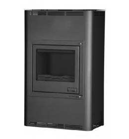 Krbová kamna HS Flamingo AQUAFLAM  25 s výměníkem - černá, automatická regulace