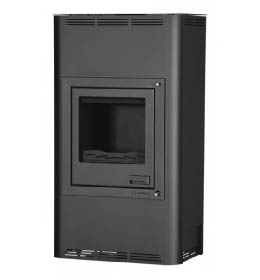 Krbová kamna HS Flamingo AQUAFLAM 17 s výměníkem - černá, automatická regulace