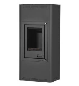 Krbová kamna HS Flamingo AQUAFLAM 12 s výměníkem - černá, automatická regulace