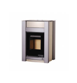 Krbová kamna HS Flamingo AQUAFLAM VARIO KALMAR 11/5kW olivová