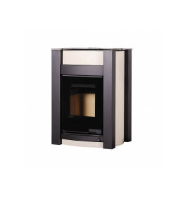 Krbová kamna HS Flamingo AQUAFLAM VARIO KALMAR 11/5kW krémová