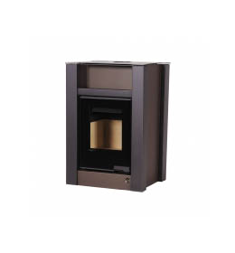 Krbová kamna HS Flamingo AQUAFLAM VARIO LEND 11/7kW hnědá - sametová