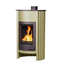 Krbová kamna HS Flamingo MASTERFLAMME Grande I, olivová