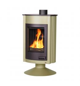 Krbová kamna HS Flamingo MASTERFLAMME Medie II, olivová