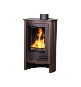 Krbová kamna HS Flamingo MASTERFLAMME Piccolo I, hnědá - sametová