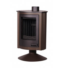 Krbová kamna HS Flamingo MASTERFLAMME Piccolo II, hnědá - sametová