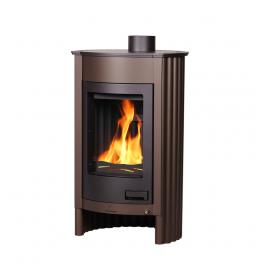 Krbová kamna HS Flamingo MASTERFLAMME Medie I, hnědá - sametová