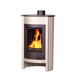 Krbová kamna HS Flamingo MASTERFLAMME Medie I, krémová