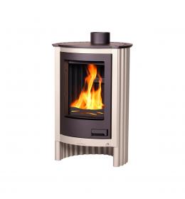 Krbová kamna HS Flamingo MASTERFLAMME Piccolo I, krémová