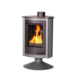 Krbová kamna HS Flamingo MASTERFLAMME Piccolo II, šedá