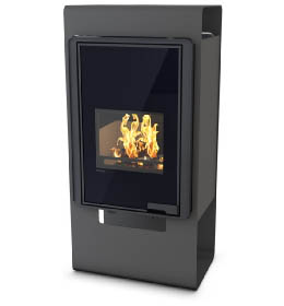 Krbová kamna HS Flamingo DELUXE SINGA, černá