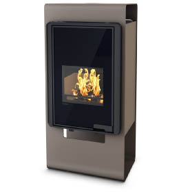 Krbová kamna HS Flamingo DELUXE SINGA, olivová