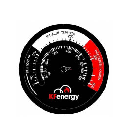 Magnetický teploměr spalin