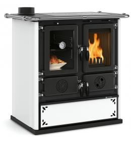 Sporák Nordica Rosetta Sinistra Steel 5.0 bílá kropenatá