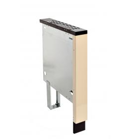 KVS Moravia Ochlazovací panel ke sporákům béžový (černý horní kryt)