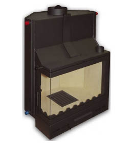 Teplovodní krbová vložka Kretz A 1108 V