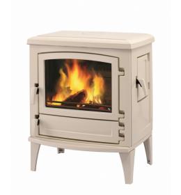 Krbová kamna Leda Aruba bílý smalt