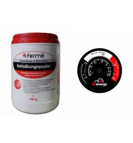 Magnetický teploměr spalin+Chemický čistič komínů FERMIT