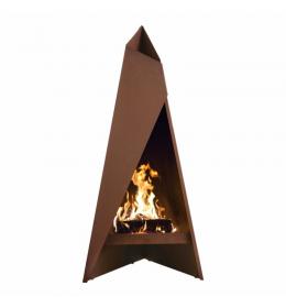 Venkovní krb a gril Heta Tipi