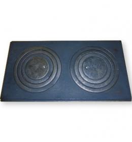 Litinový plát široký 300 x 595 s otvory