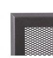 Krbová mřížka 16x32cm s žaluzií grafit