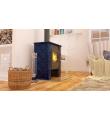 Kachlová kamna FLAMINGO BALI modrá